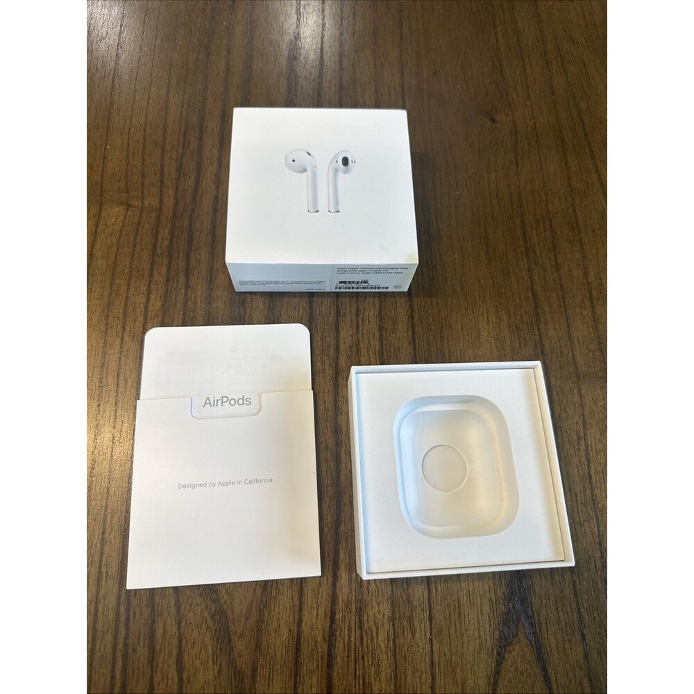 Apple AirPods Original Box With Box Insert And Instruction Sleeve Only NO PODS